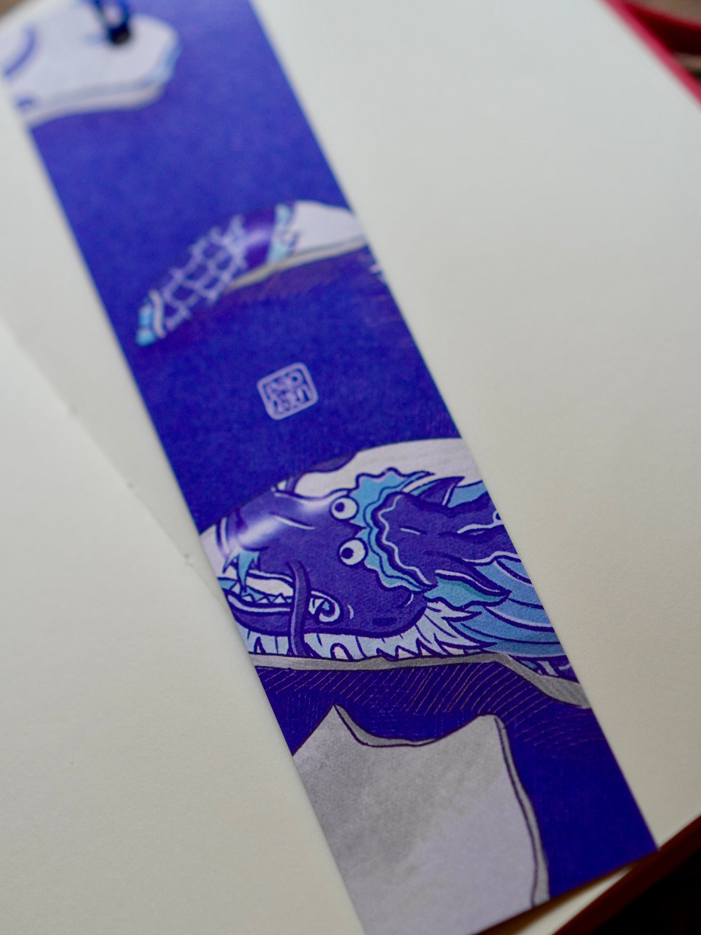 The Ceramic Heart Bookmark with Tassel - Broken Ceramics