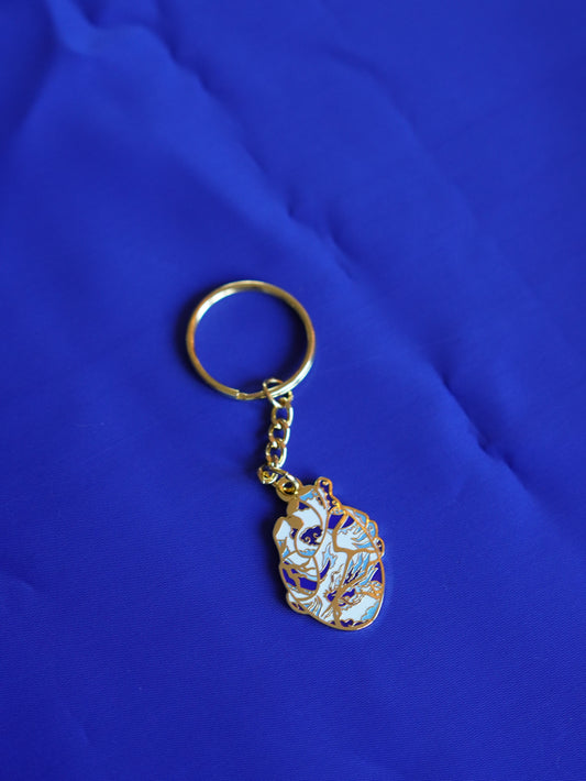 The Ceramic Heart Keychain