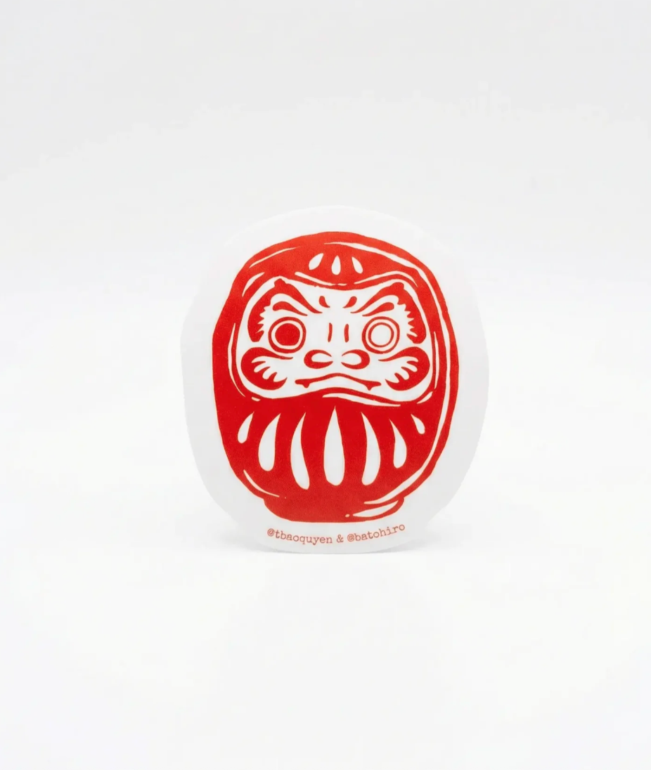 Daruma Sticker
