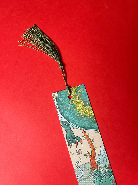 Wooden Dragon Bookmark