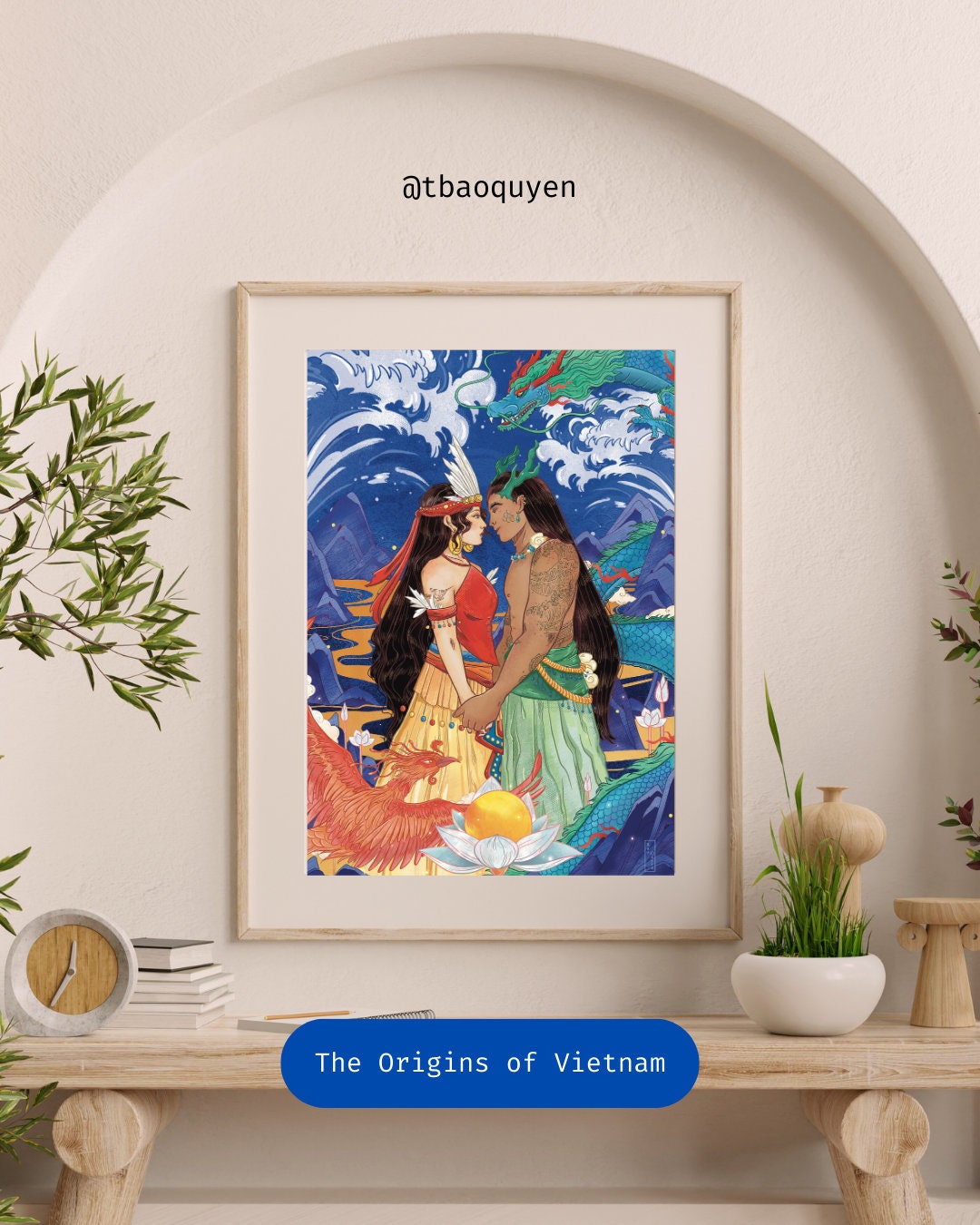 The Origins of Vietnam: Lạc Long Quân and Âu Cơ