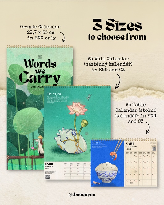 2027 CALENDARS - Words we Carry