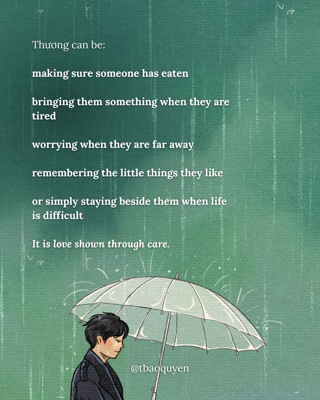 Thương - Words We Carry