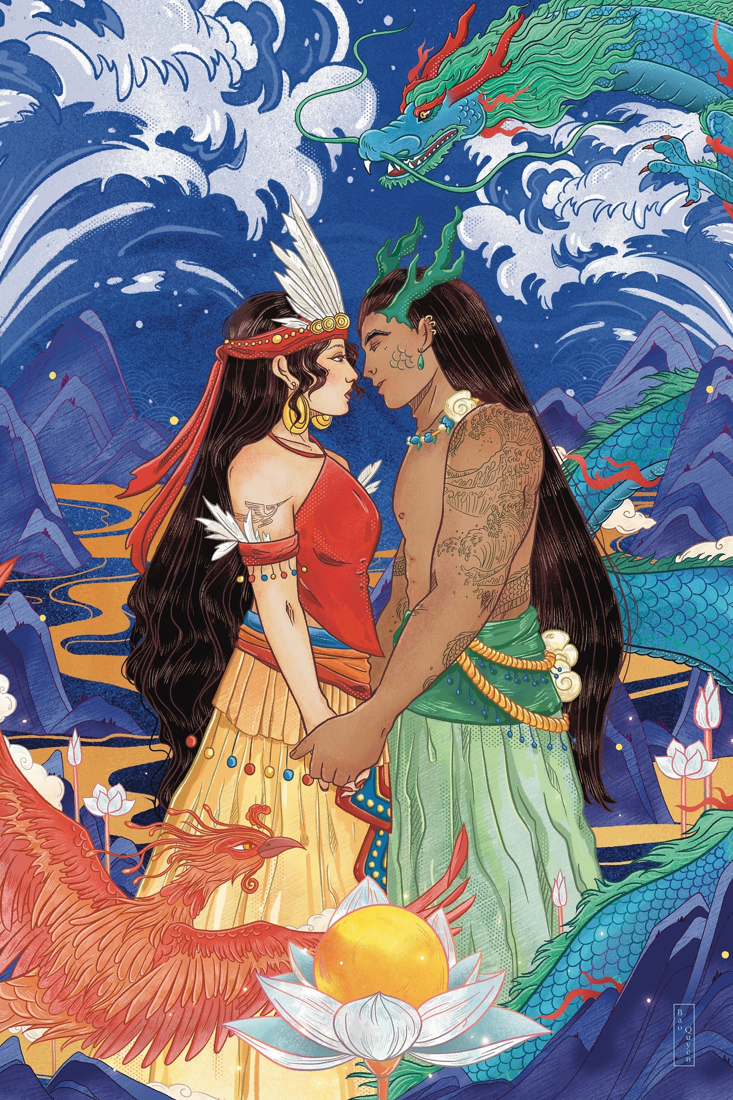 The Origins of Vietnam: Lạc Long Quân and Âu Cơ