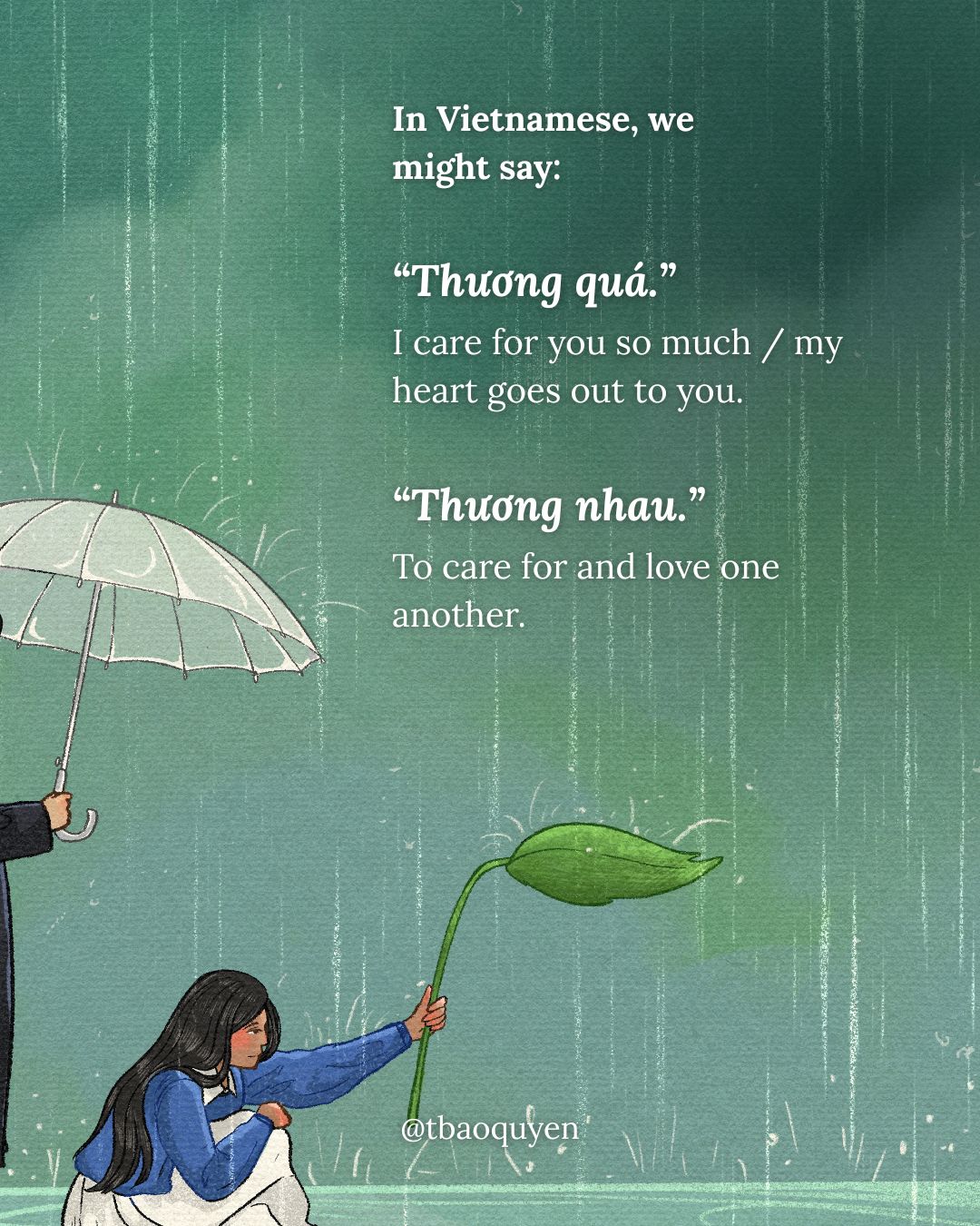 Thương - Words We Carry