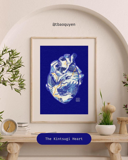 The Kintsugi Heart Poster