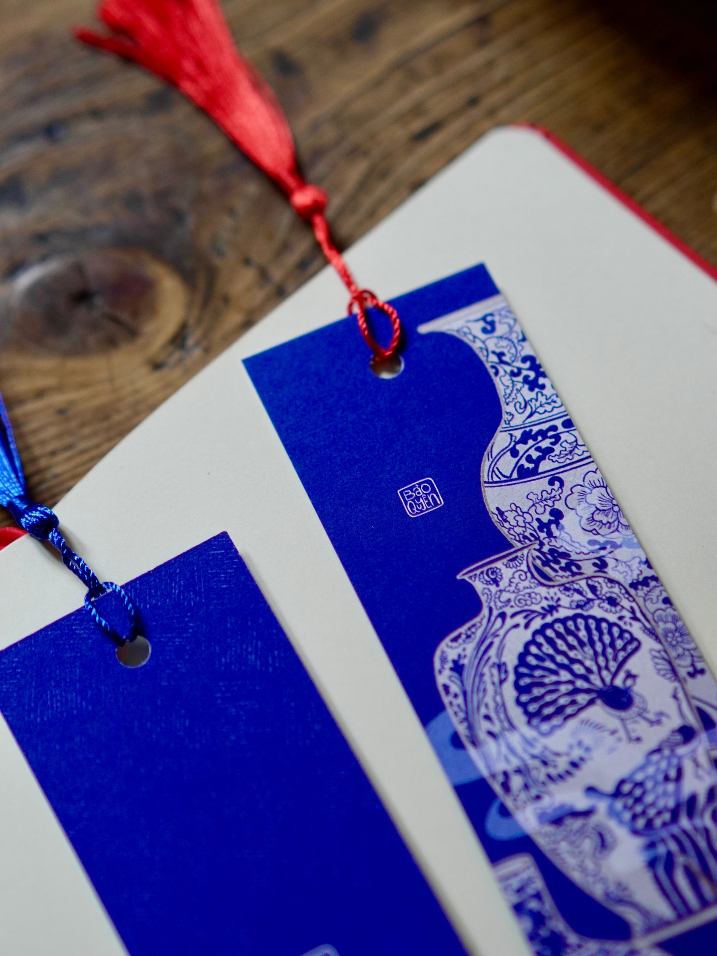 The Ceramic Heart Bookmark with Tassel - Ceramics