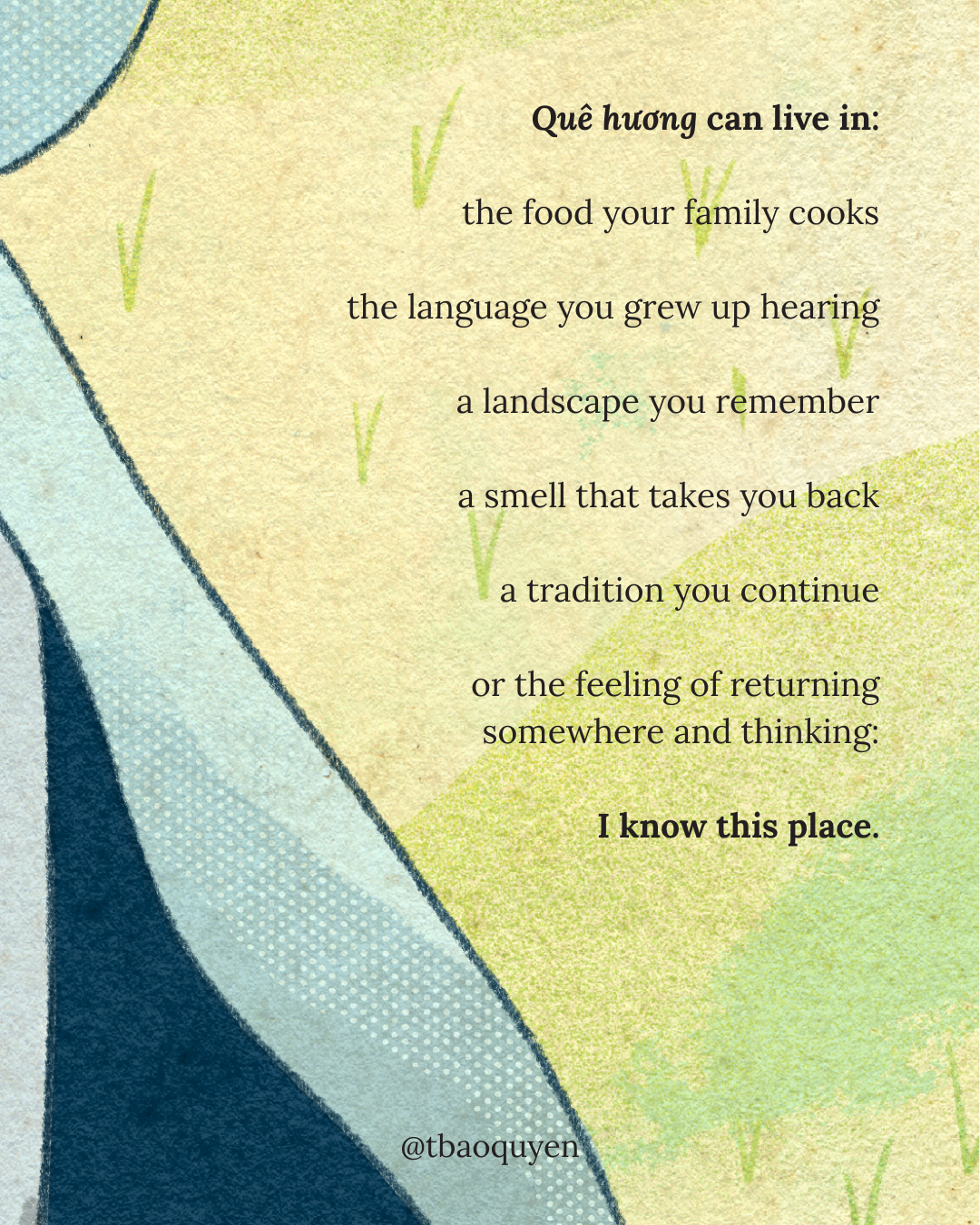 Quê hương - Words We Carry