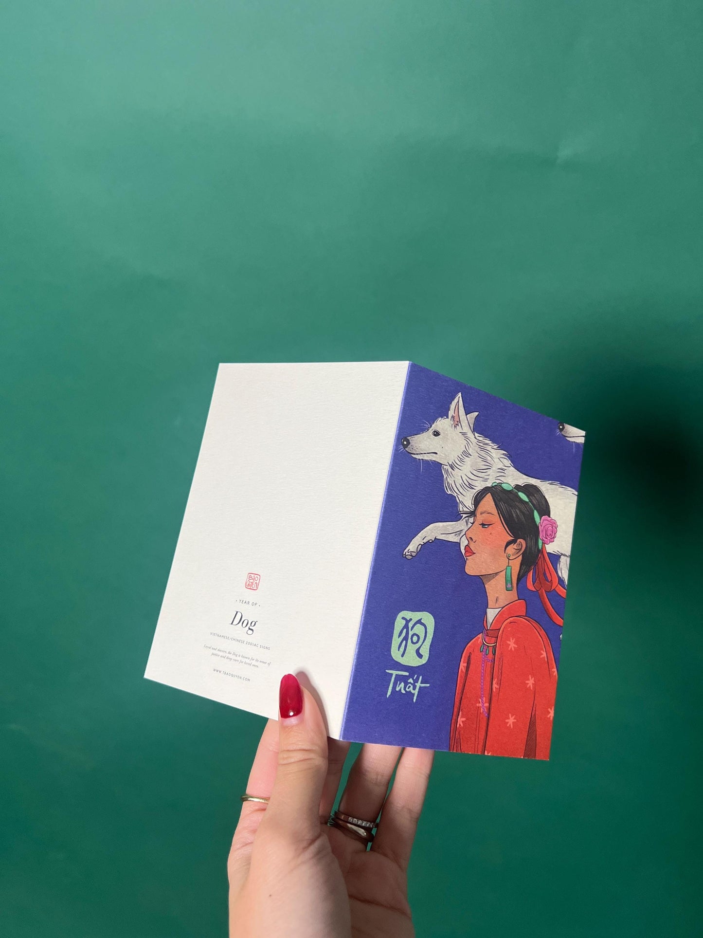 Dog Greeting Card with Envelope - Zodiac Signs