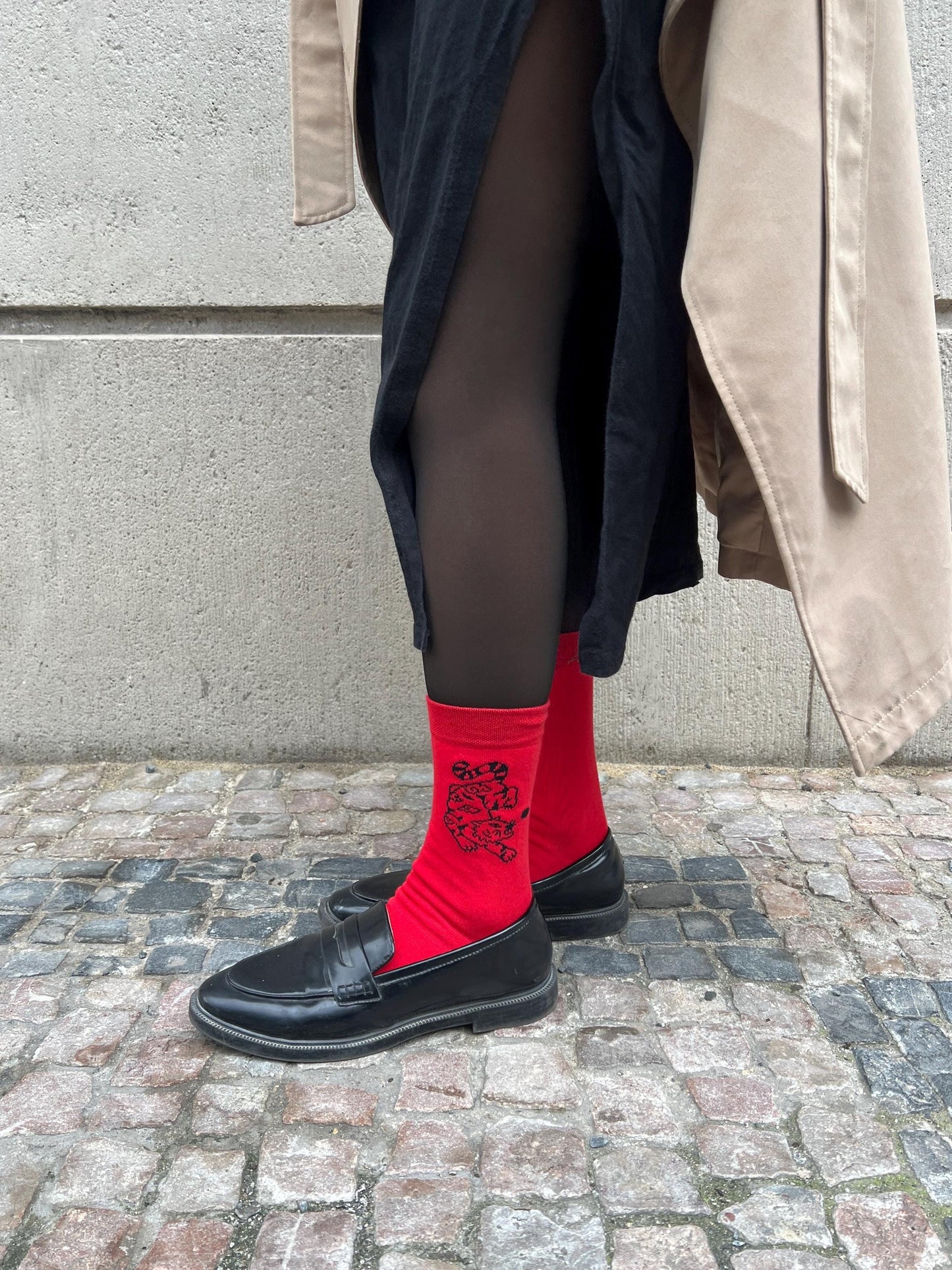 Tiger Red Socks