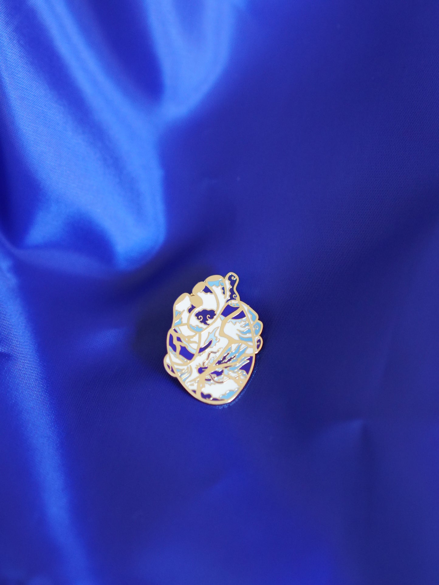 The Ceramic Heart Enamel Pin