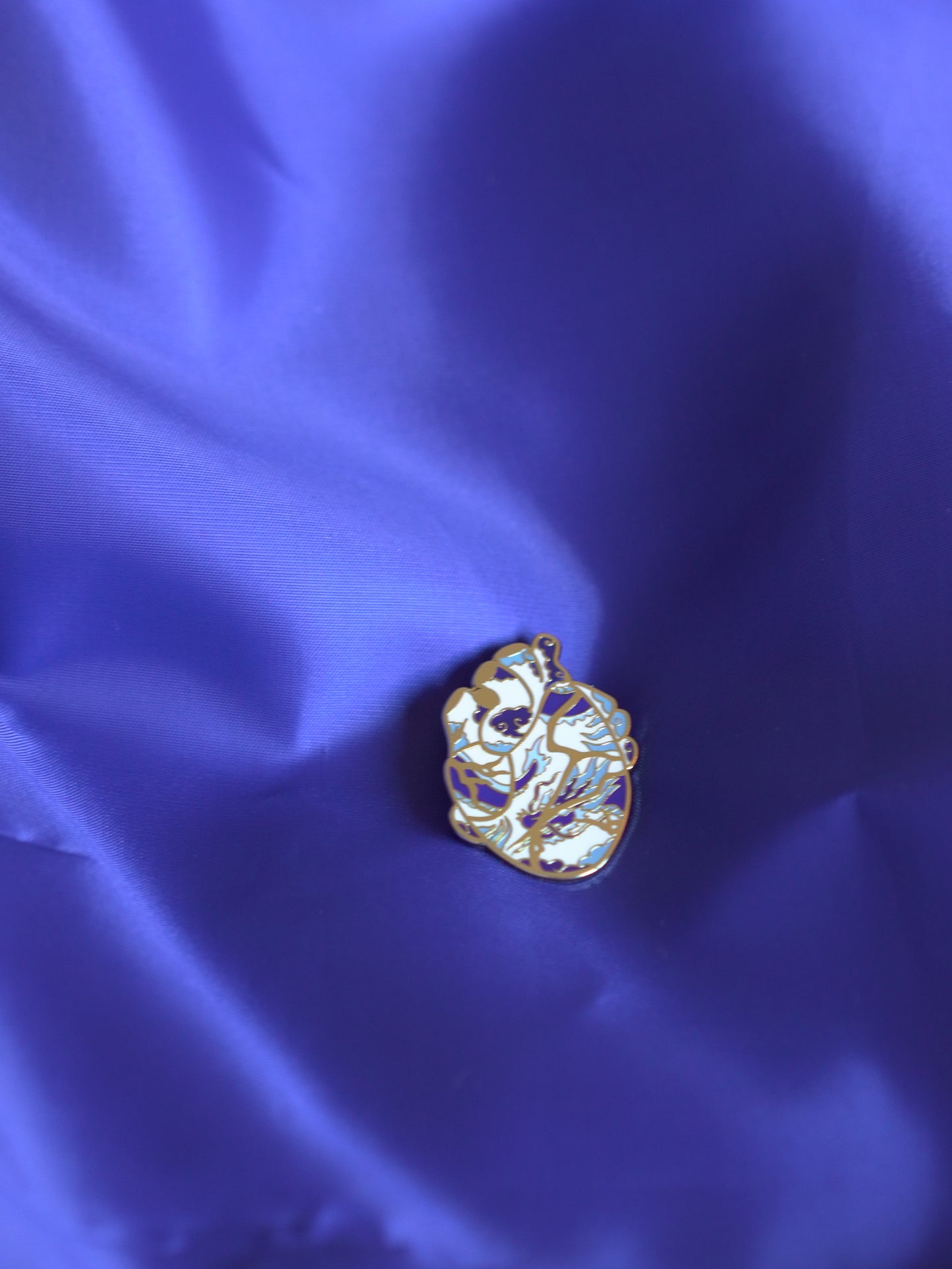 The Ceramic Heart Enamel Pin