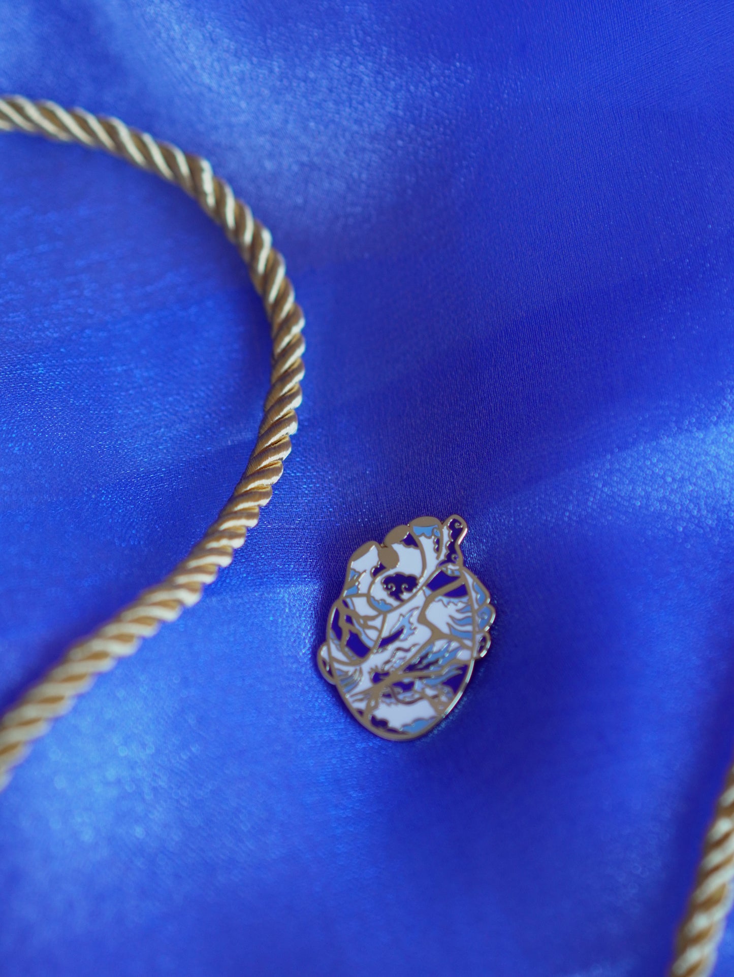 The Ceramic Heart Enamel Pin