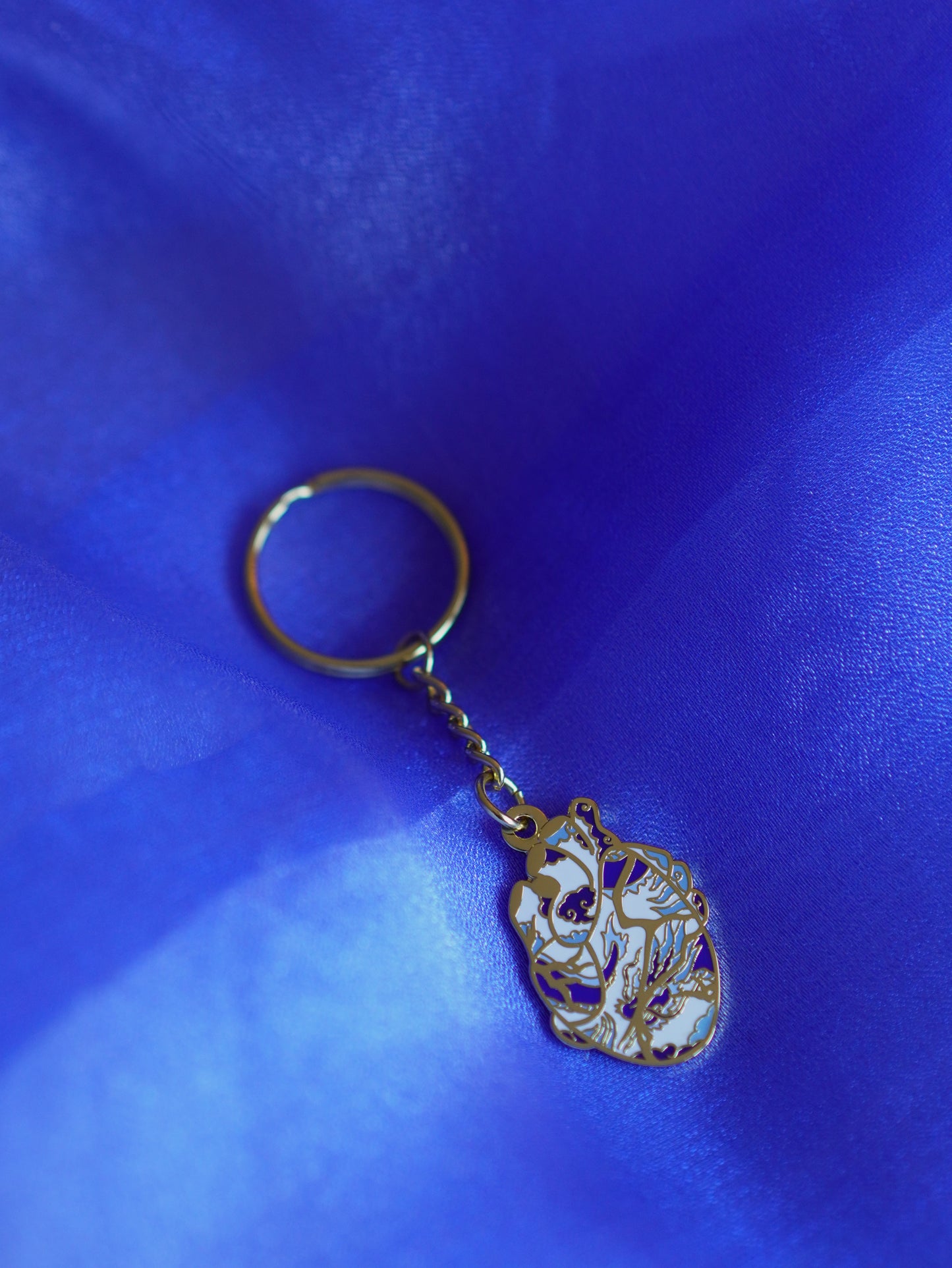 The Ceramic Heart Keychain