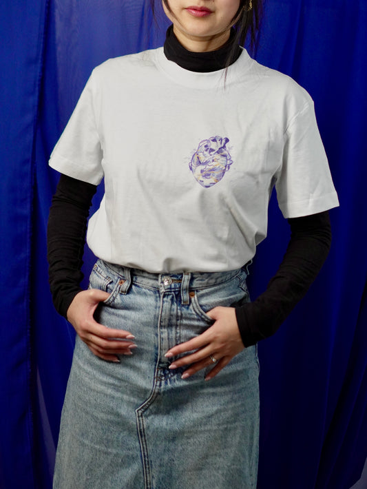 The Ceramic Heart White T-Shirt