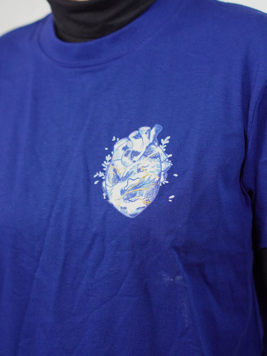 The Ceramic Heart Blue T-Shirt