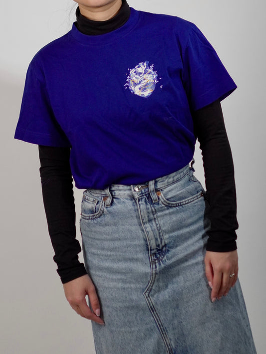 The Ceramic Heart Blue T-Shirt