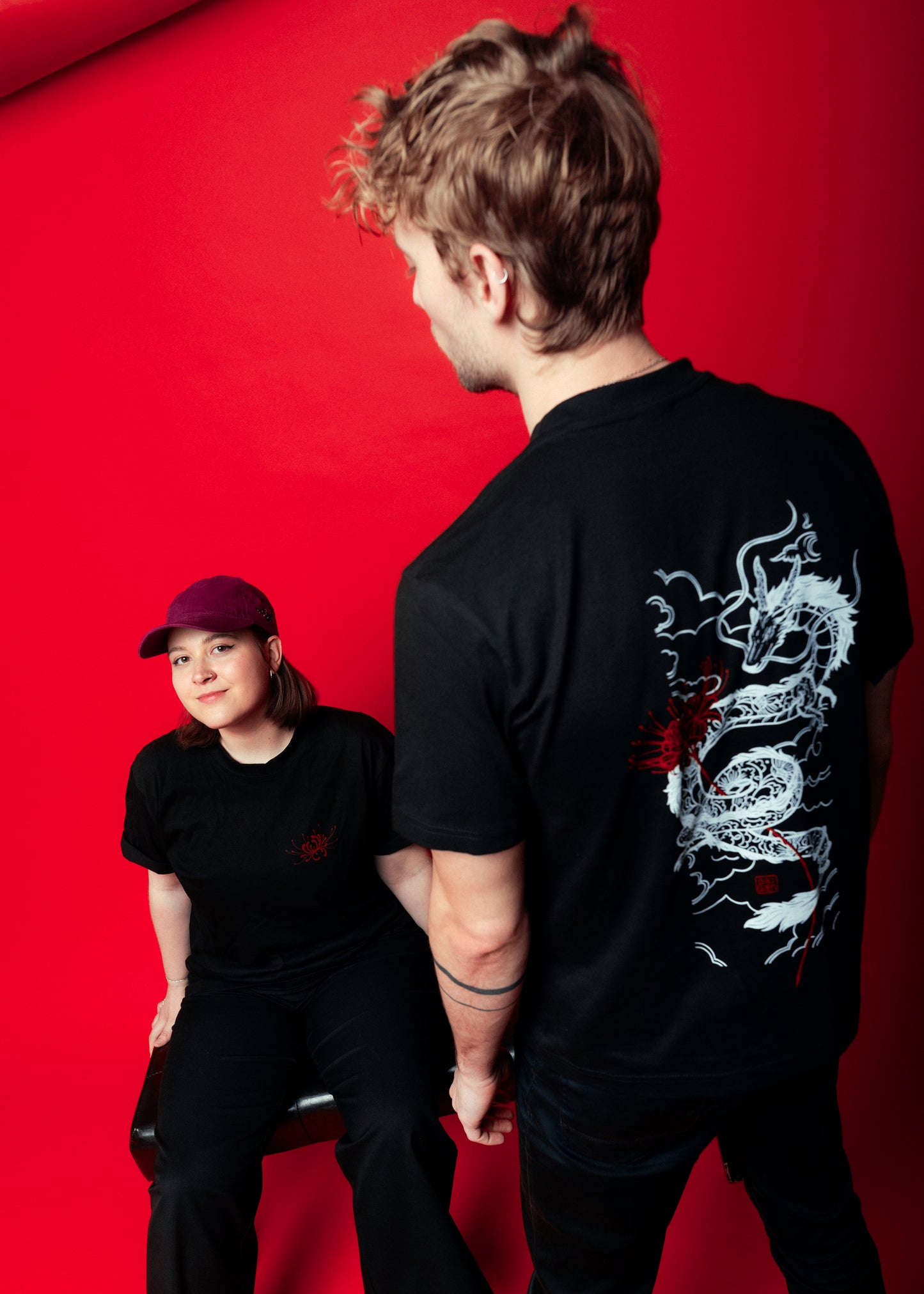 Spider Lily Dragon T-Shirt