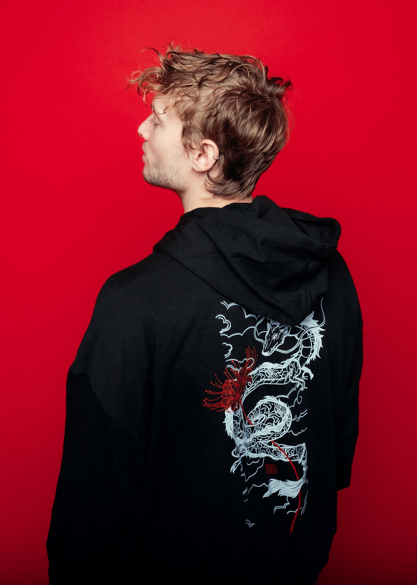 Spider Lily Dragon Hoodie