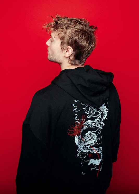 Spider Lily Dragon Hoodie