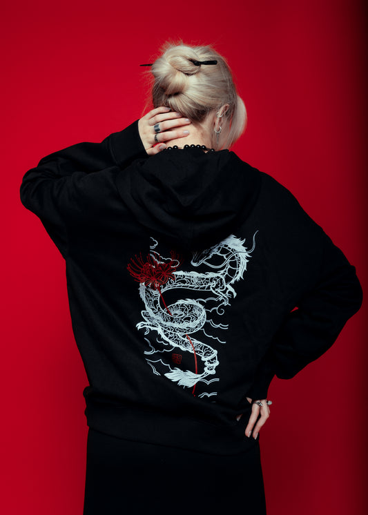 Spider Lily Dragon Hoodie