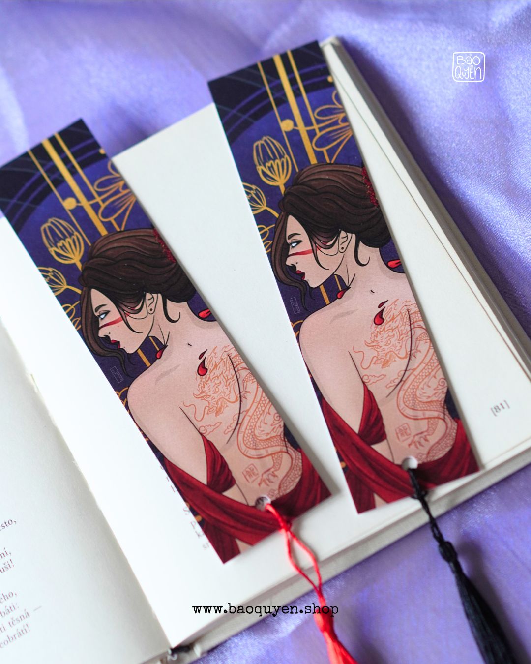 Dragon Geisha Bookmark