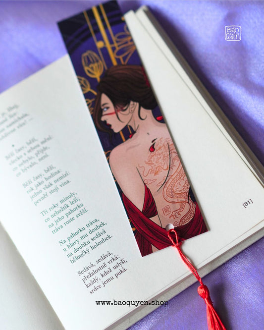 Dragon Geisha Bookmark