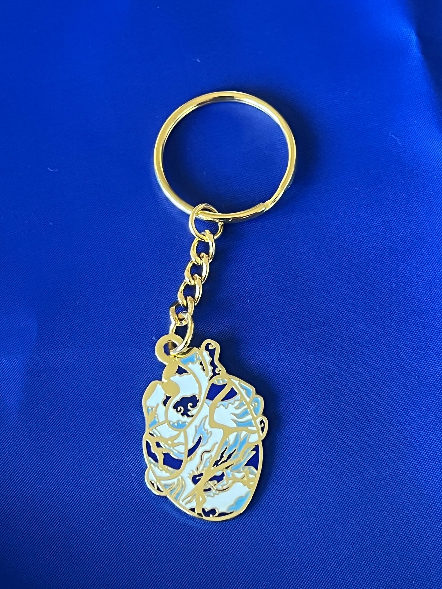 The Ceramic Heart Keychain