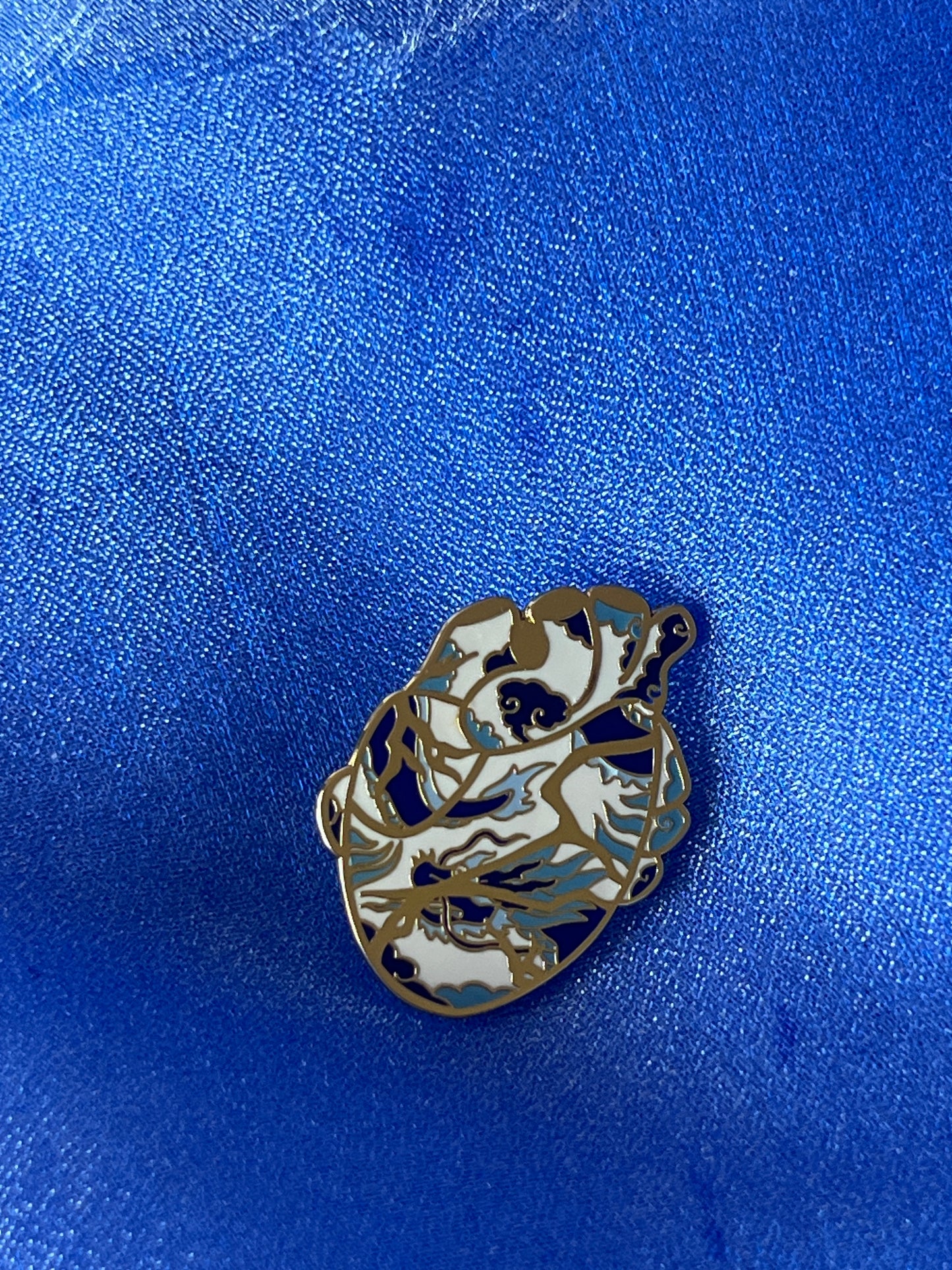 The Ceramic Heart Enamel Pin