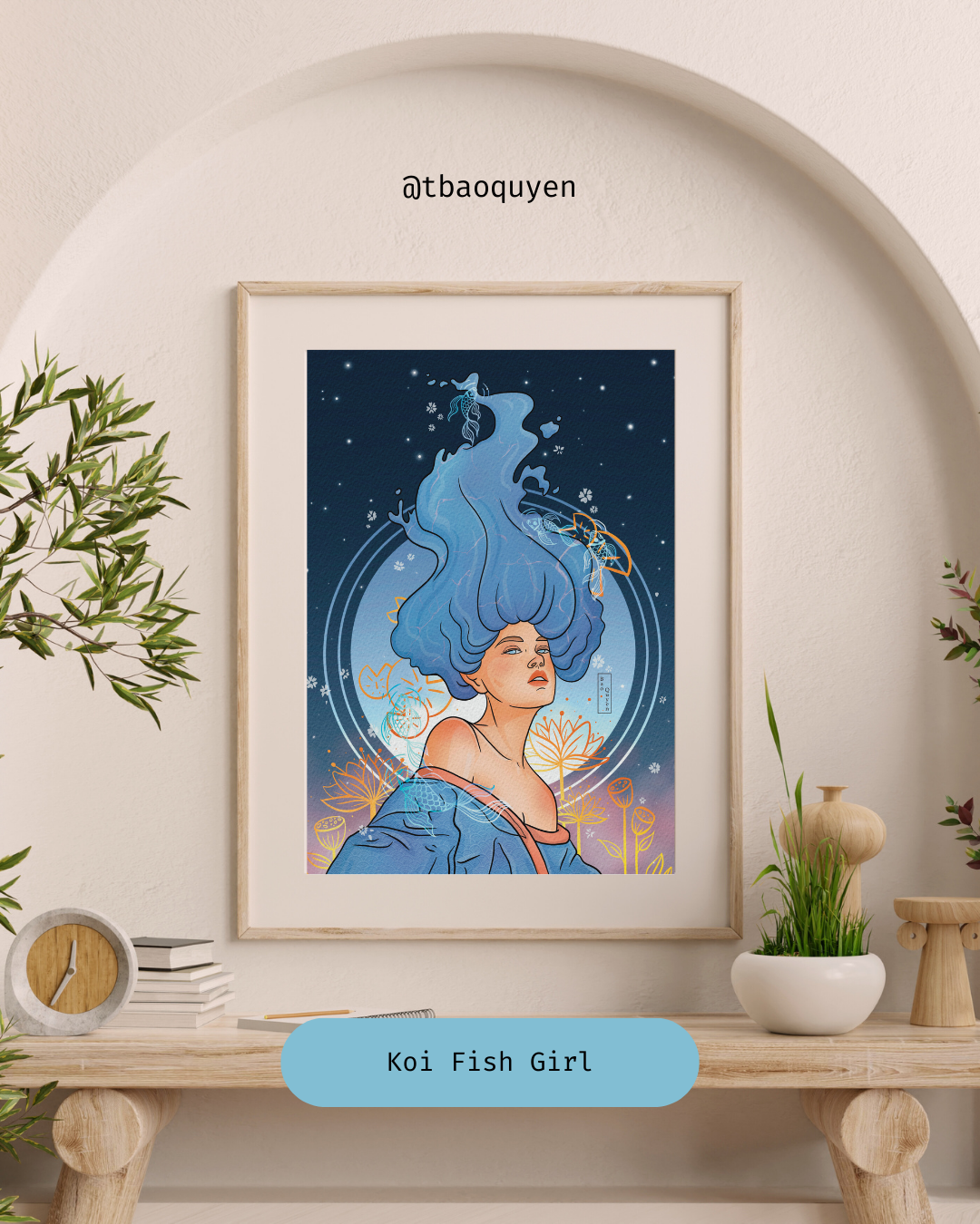 Koi Fish Girl