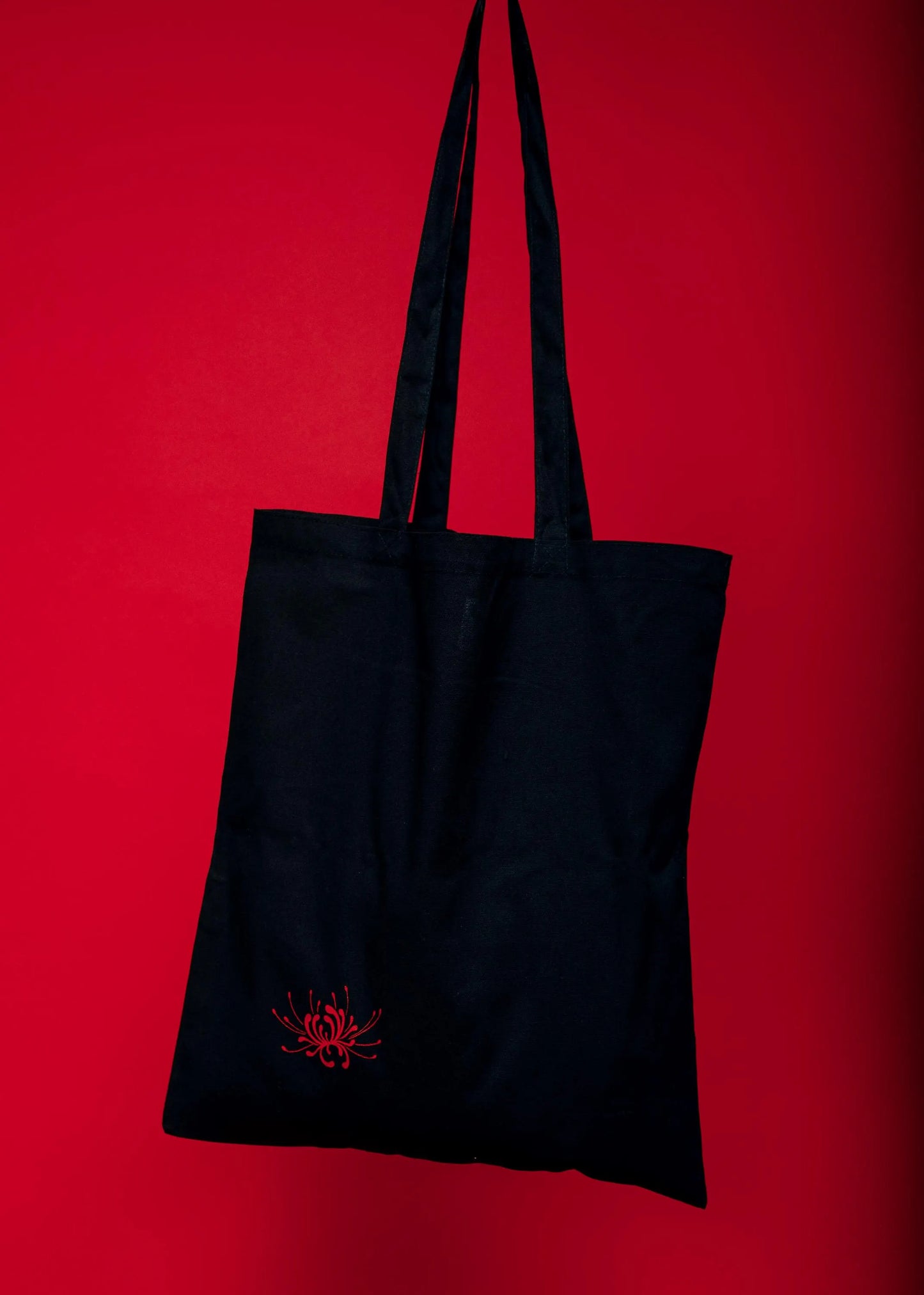 spider lily handbags Spider Lily Dragon Tote Bag – Bao Quyen │ Illustrated Asian Shop