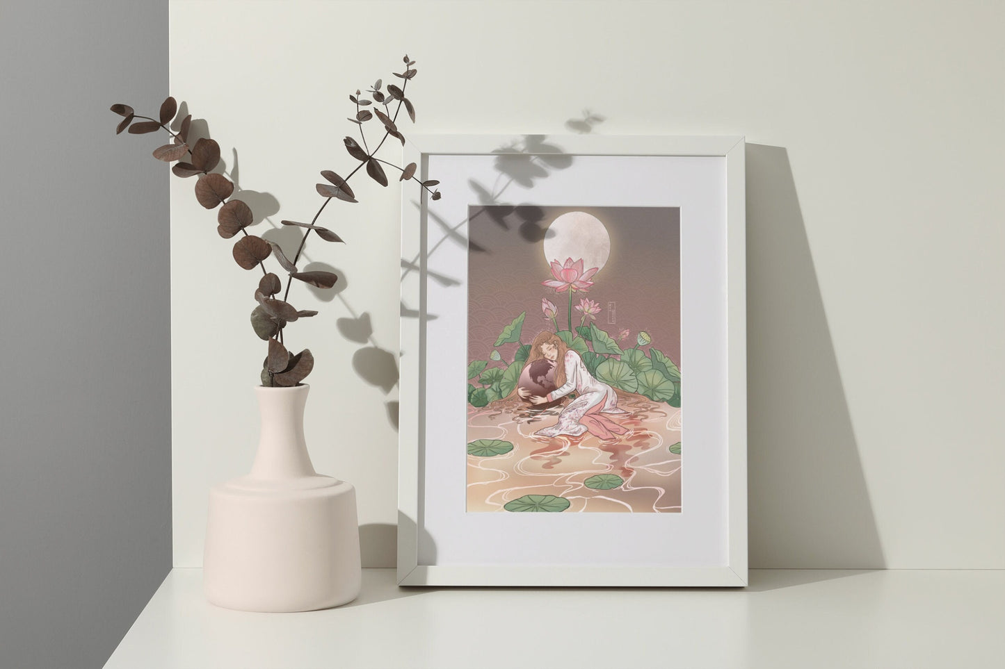 Vietnamese Art Print: Breathing Is Not Free