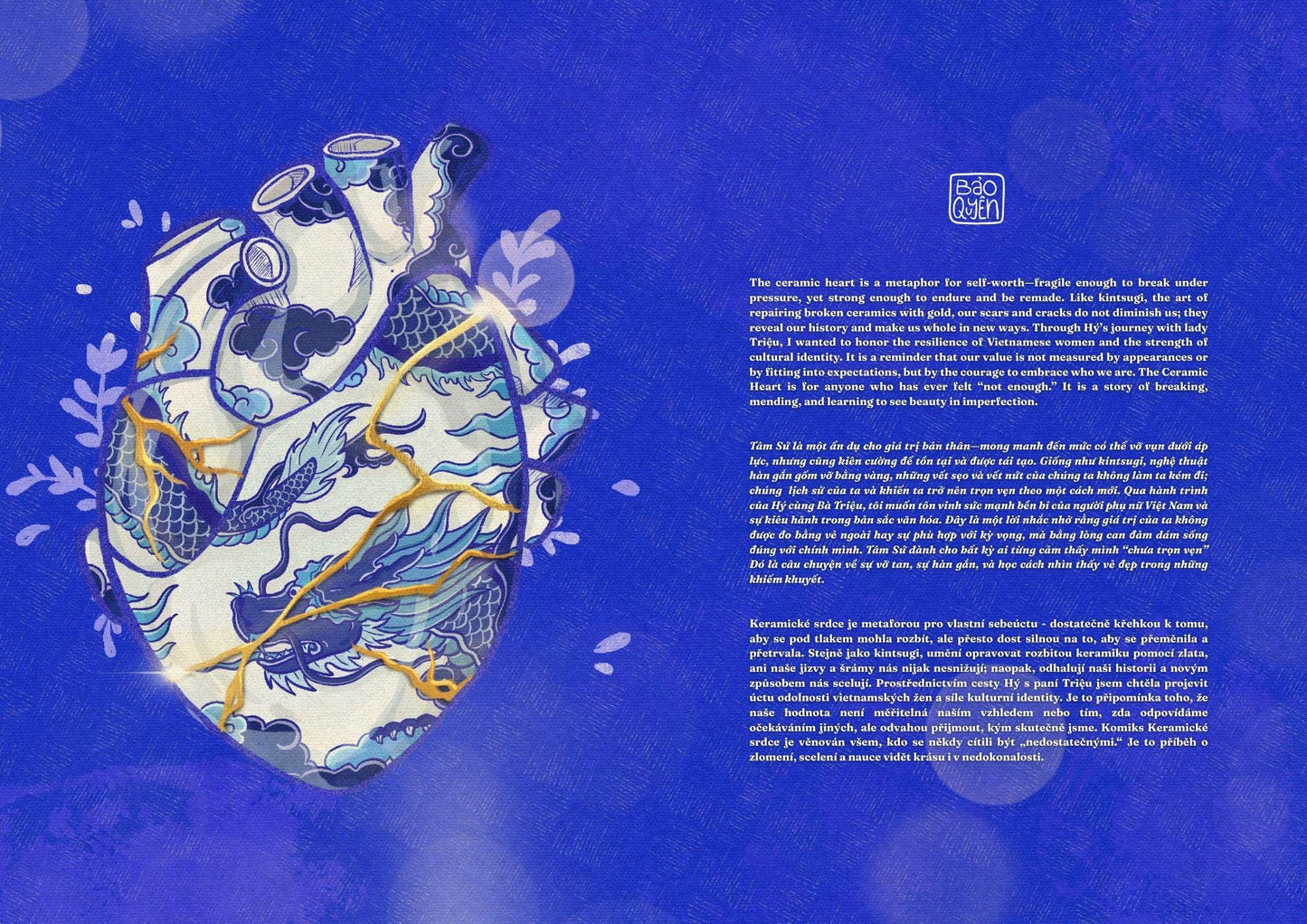 The Ceramic Heart (Keramické srdce / Tâm Sứ) Comic Book by Bao Quyen